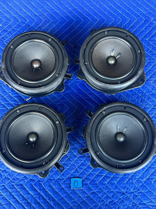 2003-09 Audi S4 B6 B7 8E Front & Rear R & L Woofer Speaker 8E0035411A OEM #499EM