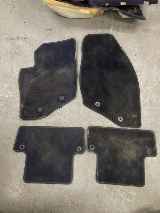 2005 2006 2007 Volvo S60R S60 Floor Mats Set Of 4 Carpet Rug Black OEM #1533M