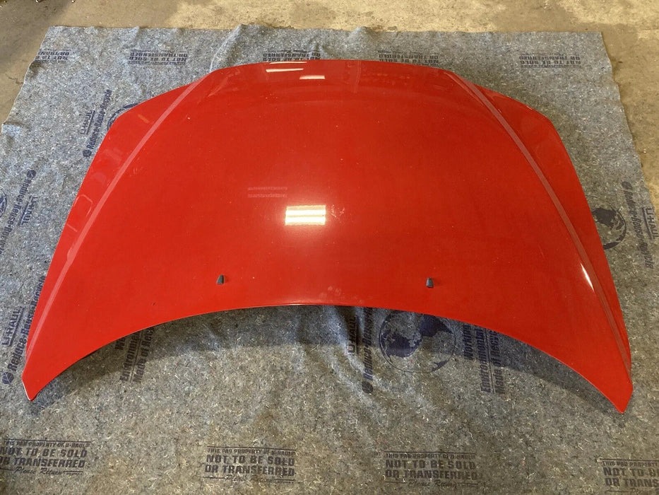 2005 2006 2007 Volvo S60R S60 V70R Hood Bonnet Front Passion Red OEM #1292M