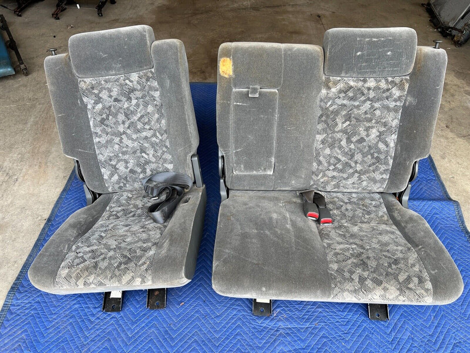 1998-2002 Isuzu Trooper Fabric Full Set Back Rear Seat Assembly OEM #926EM