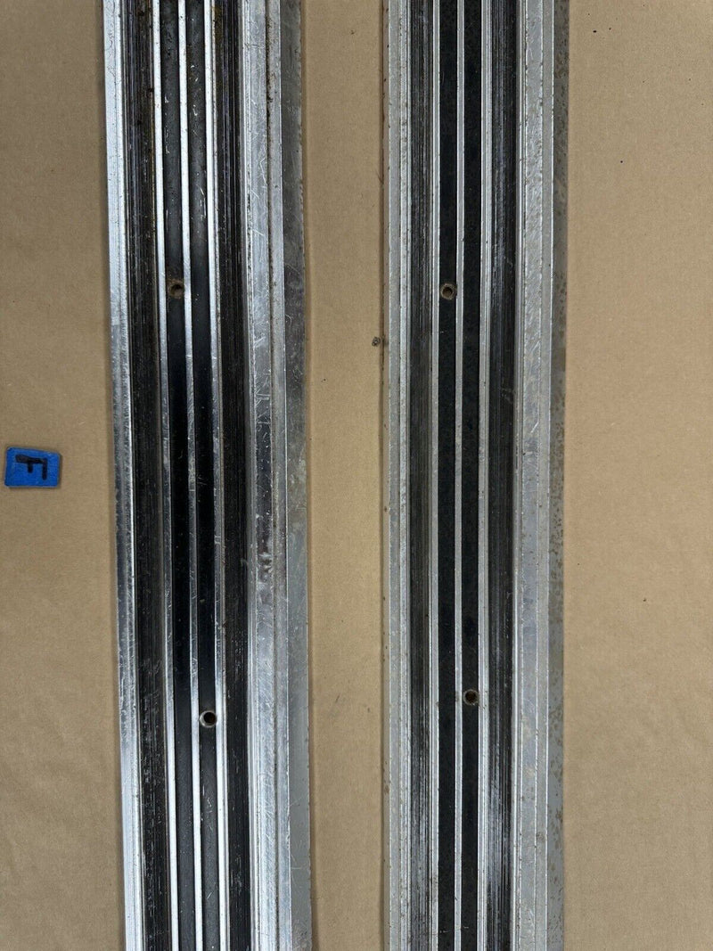 1968-1977 Corvette C3 Door Sill Plates Left & Right Scuff Panel Pair OEM #3215E