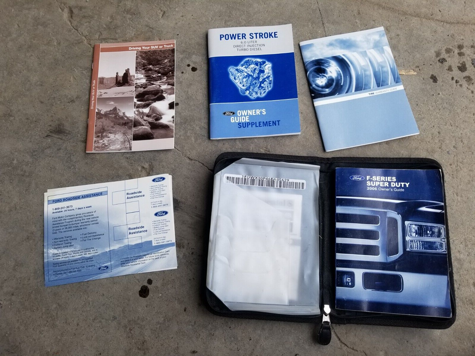 2005-2007 6.0 FORD F-350 F350 POWERSTROKE DIESEL TURBO OWNERS MANUAL OEM  #676CN