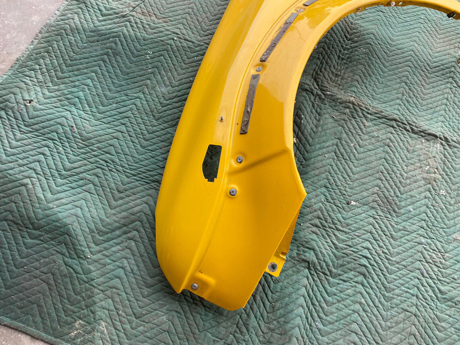 99-01 Left Front Fender Driver Side ISUZU VEHICROSS Yellow #617E