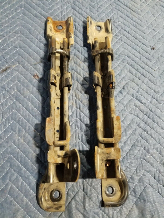 2003-2008 EX HONDA ELEMENT PAIR OF REAR SEAT BRACKET RAIL TRACKS #113CN