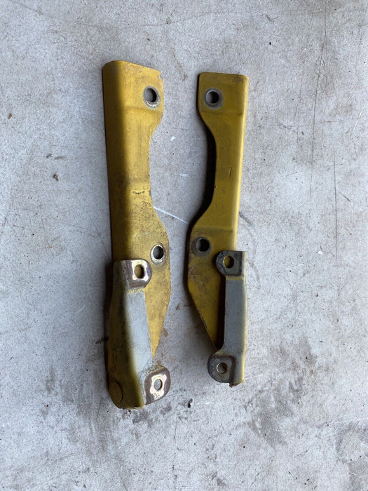 99-01 Isuzu Vehicross Left & Right Bonnet Hood Hinge Set Yellow OEM #1715E