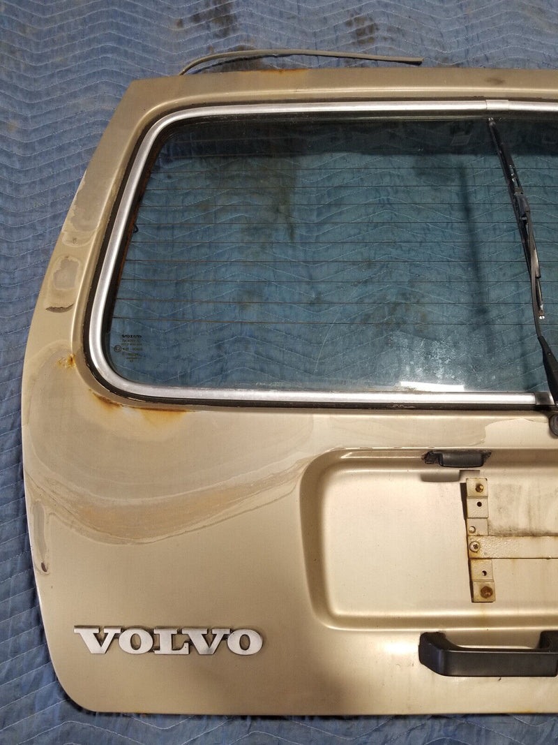 Volvo 240 245 Wagon Rear Hatch Early Style Inset Small Window OEM #2687E