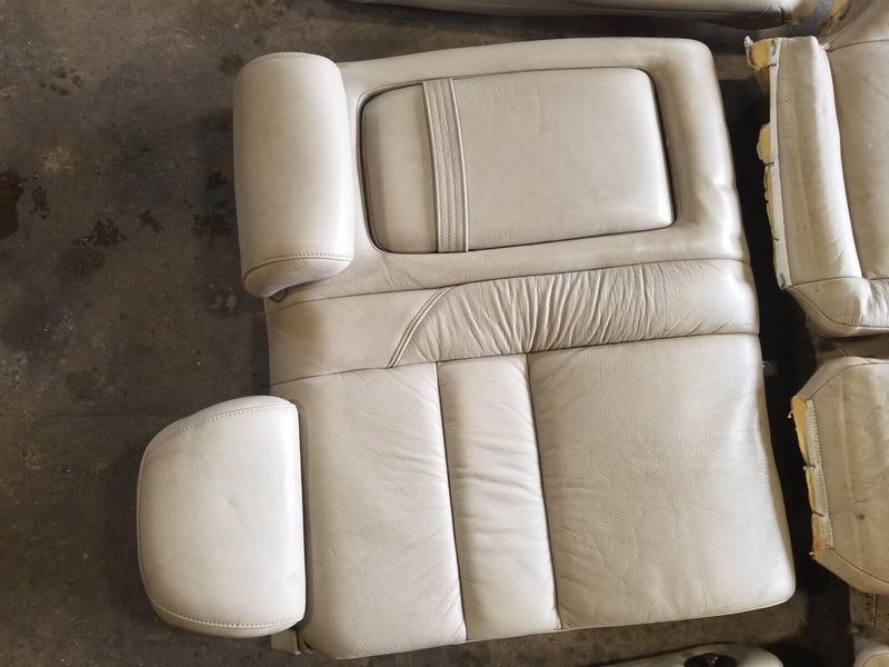 1992-1997 Volvo 850 850R *Sedan Only* Rear Seat Set Tan Leather OEM #2888E