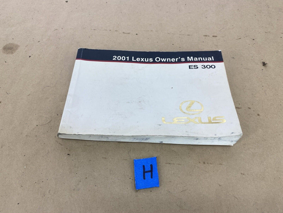 2001 Lexus ES300 ES 300 Owners Manual Book OEM #2274E