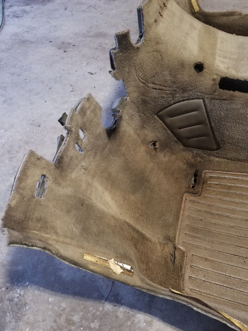 1984-93 BMW E30 318i 325i BEIGE VINTAGE CARPET SET FLOOR OEM #CN605