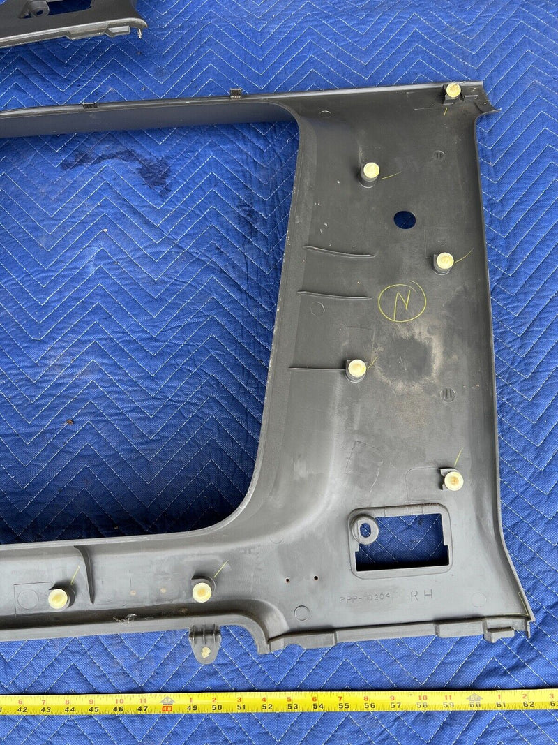 1998-2002 Isuzu Trooper Pair LH & RH Interior Upper Rear Trim Panels OEM #922EM