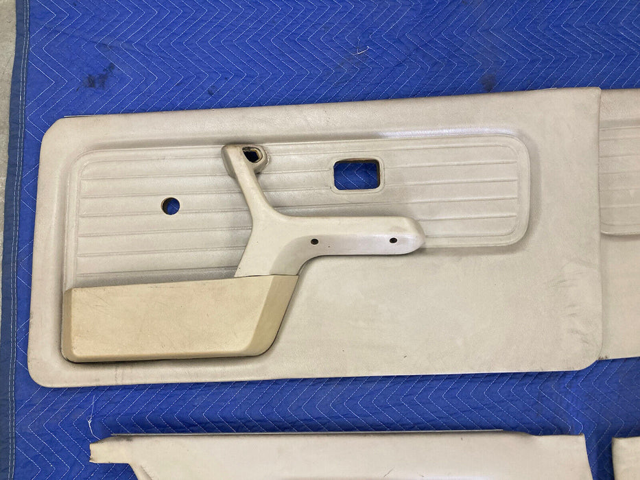 1982-1994 BMW E30 318i 325i Door Cards Front Rear Sedan Tan Set Of 4 OEM #2507M