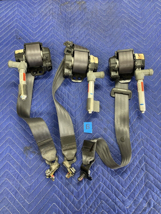 2004 2006 2007 Volvo S60R S60 Rear Seat Belt Retractors 3 Seatbelt OEM #2767M