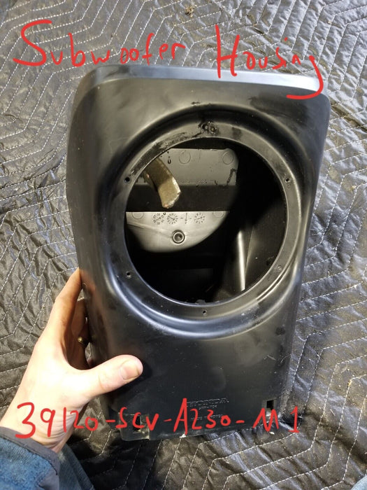 03-08 Honda Element SUBWOOFER HOUSING no speaker/cover Factory OEM Stock #405CN