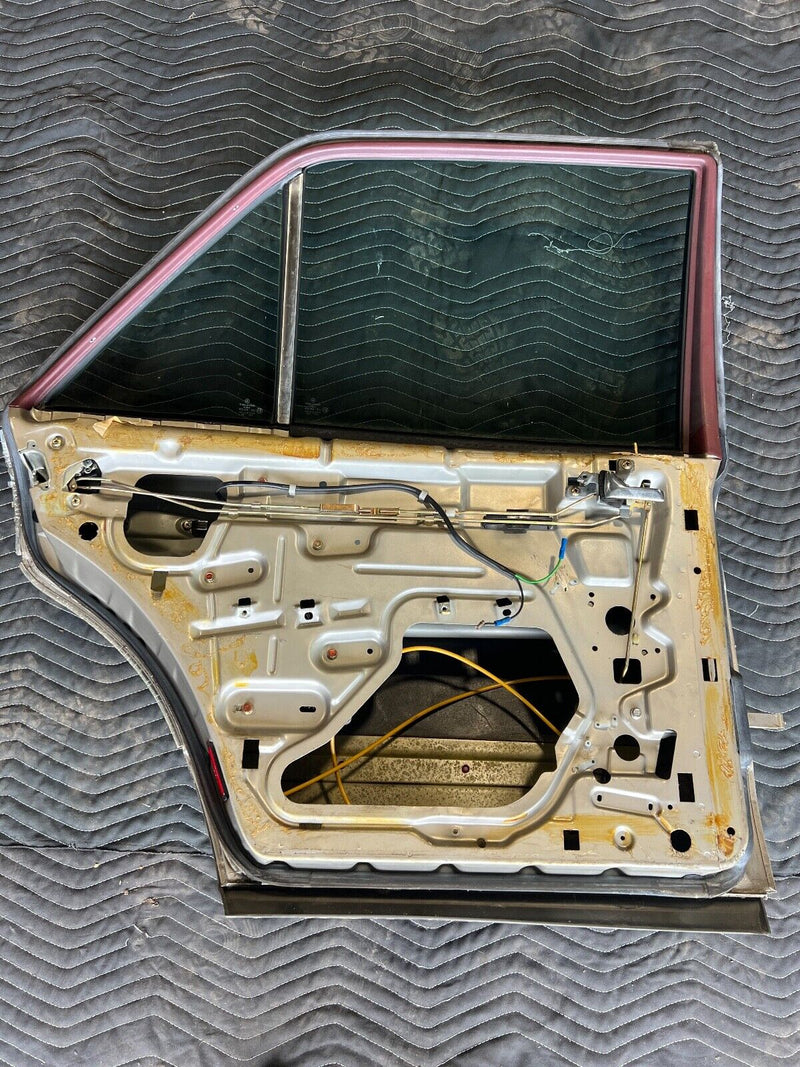 1979-1985 Mercedes 300SD W126 Silver Driver Left Rear Door Assembly OEM #330EM