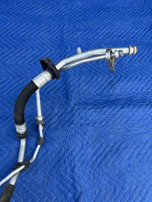 2003-2009 Audi S4 B6 B7 8E A/C Refrigerant Line Hose 8E0820193F OEM #681EM