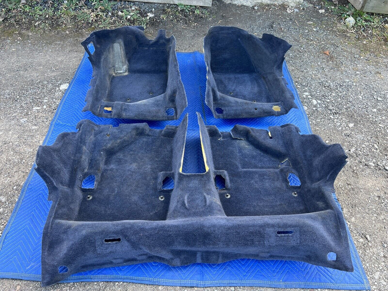 2005-2007 Volvo S60R Sedan Blue Molded Carpet Set Front & Rear LH & RH OEM#987EM