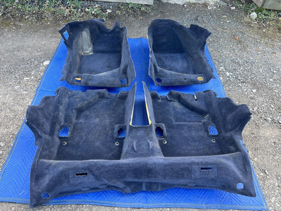 2005-2007 Volvo S60R Sedan Blue Molded Carpet Set Front & Rear LH & RH OEM#987EM