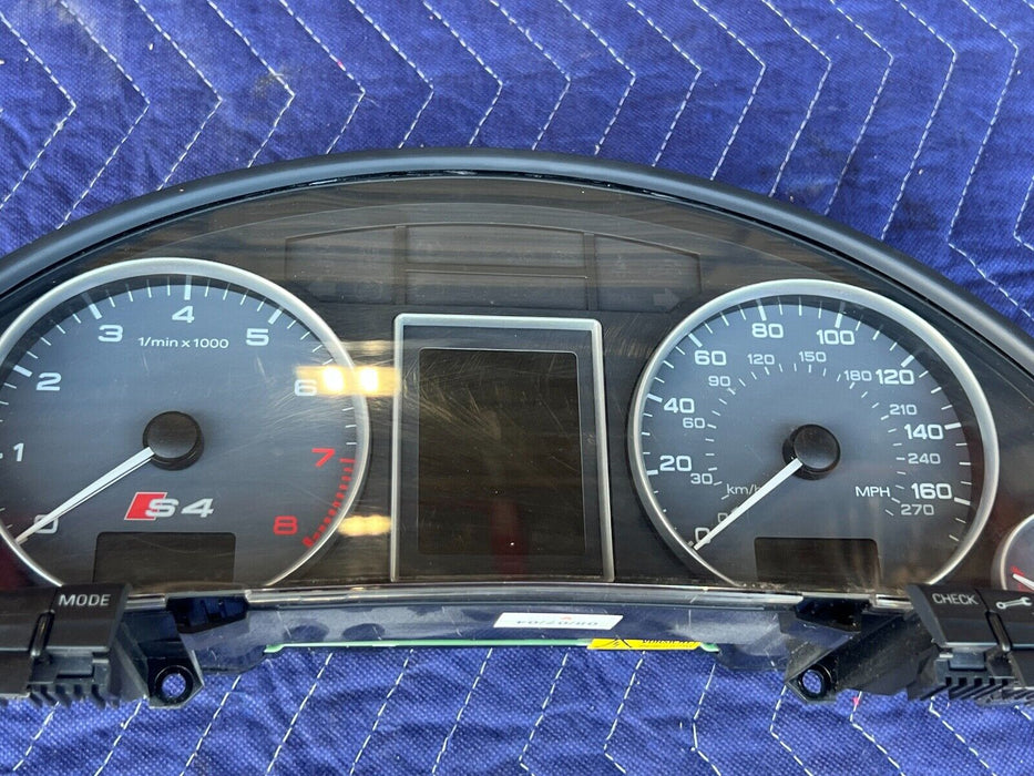 2003-2009 Audi S4 B6 B7 8E Speedometer Gauge Cluster 8E0920981G OEM #673EM