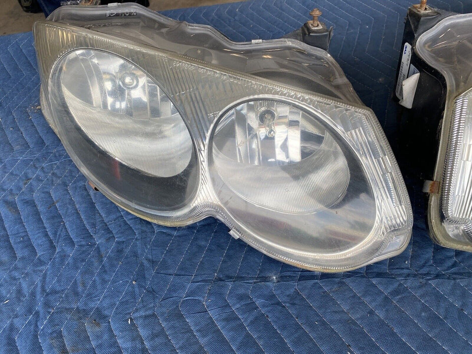 2001-2004 Chrysler 300M Pair LH & RH Headlight Lamp Assembly 205806B OEM #39MC