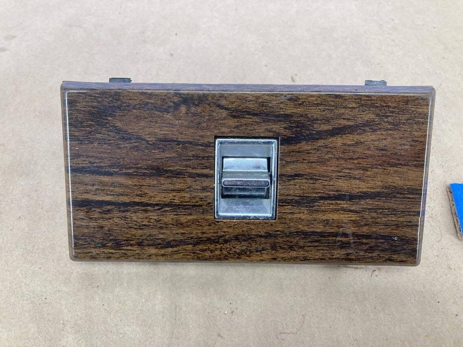 1976-1979 Cadillac Seville Power Window Switch And Wood Trim Bezel GM OEM #1808M