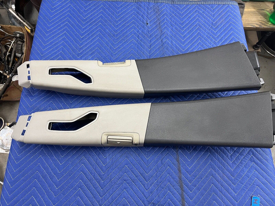 2005-2007 Volvo S60R Interior LH & RH B Pillar Trim w/ Vents 9158449 OEM #1141EM