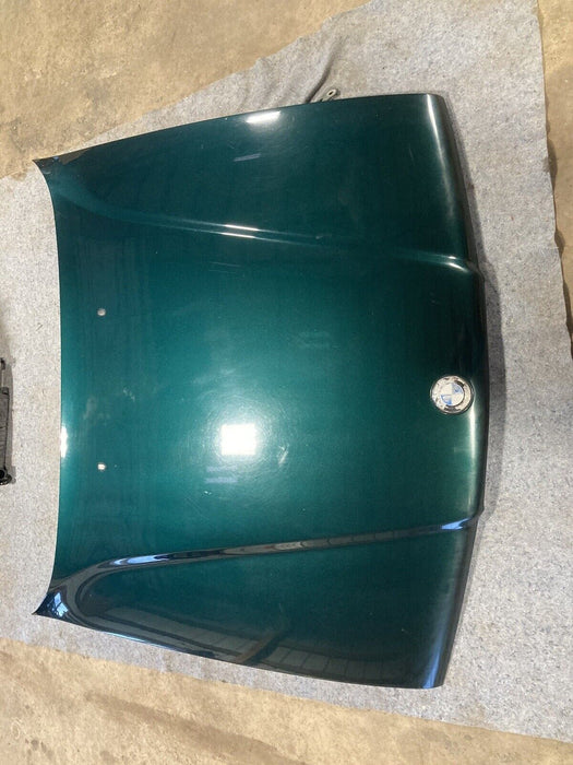 1986-1994 BMW 7 Series E32 740iL Front Hood Green 9151909 Panel OEM #1168M