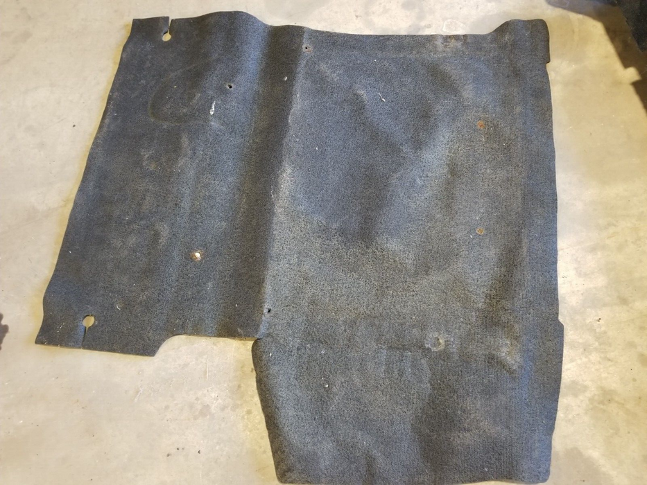 1986-1993 Volvo 240 242 244 245 Black Trunk Carpet Liner OEM #95AN