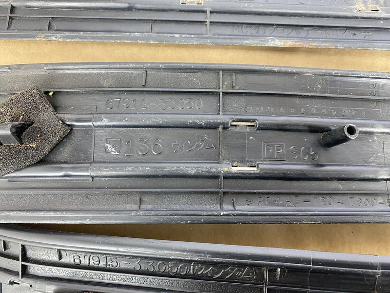 1997-2001 Lexus ES300 Set of 4 Door Sill Scuff Plate Trim Panels OEM #2329E