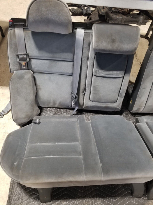 1998- 2000 Volvo V70 S70 V70R Rear Seat Set Gray Cloth OEM #358AN