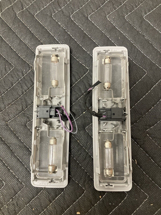 1997-2003 BMW E39 Pair Interior Reading Light Panels 528i 525i OEM #391M