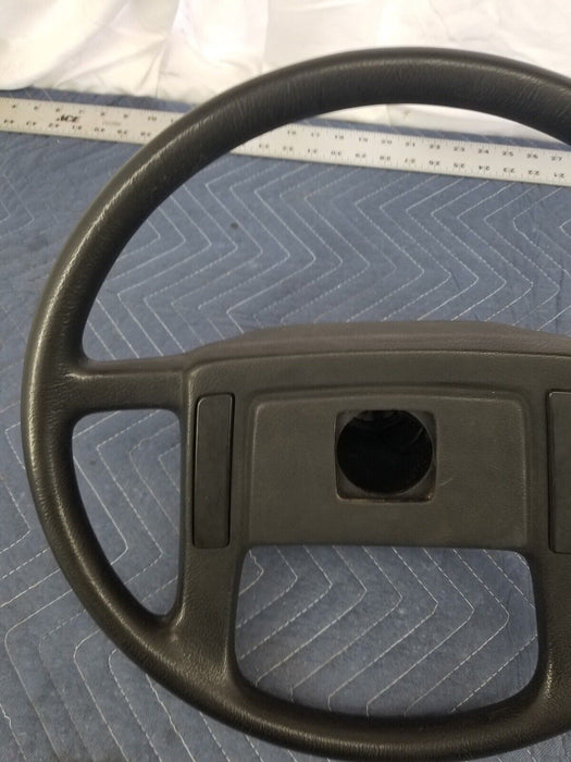 Volvo 240 242 244 245 16” Steering Wheel Black OEM Early Style #2592E