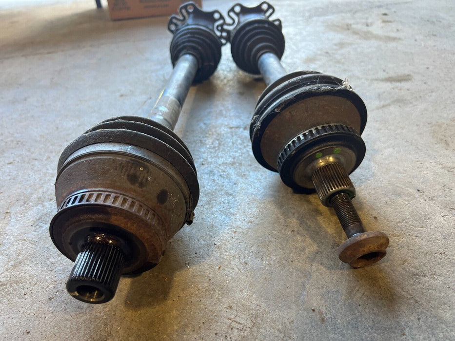 2003-2009 Audi S4 B6 B7 8E Pair of Left & Right Front Axles AWD OEM #534EM