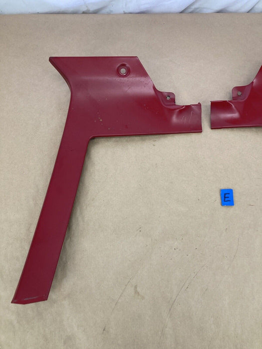 1976-1979 Cadillac Seville C Pillar Trim Red Pair Left Right Interior OEM #1818M