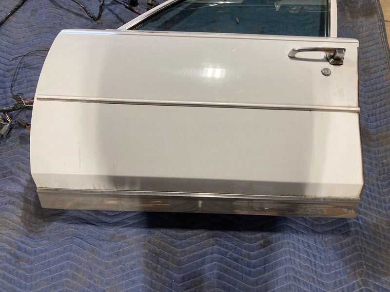1976-1979 Cadillac Seville Driver Door Left Front White Sedan LH OEM #1823M