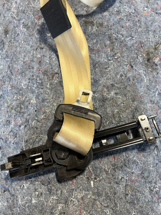 02-12 Audi A4 B6 Sedan Front Passenger Seat Belt Buckle Assembly Tan OEM #211EM