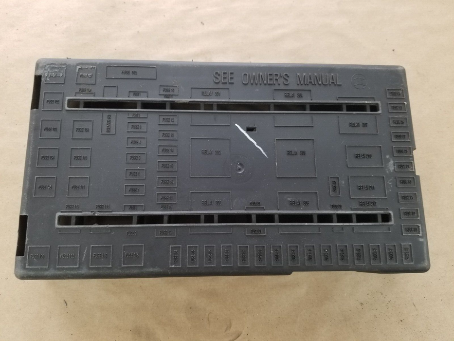 2005-2007 FORD F-350 F350 OEM FUSE BOX COVER UNDER DASH COVER ONLY #655CN