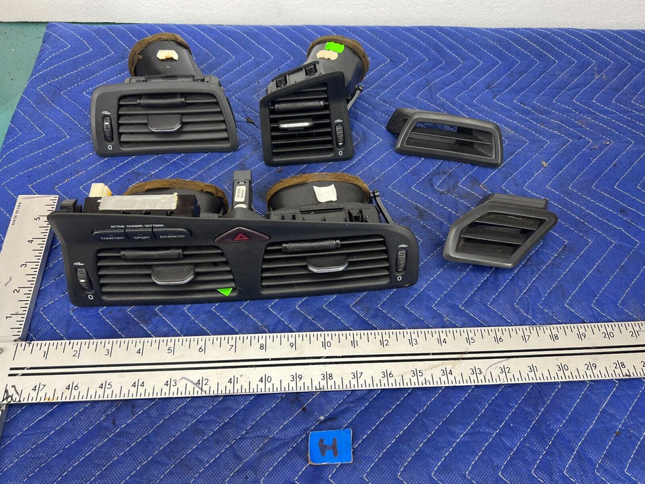 2005-2007 Volvo S60R V70R Front LH & RH Dash Heat A/C Climate Vent Set OE#1313EM