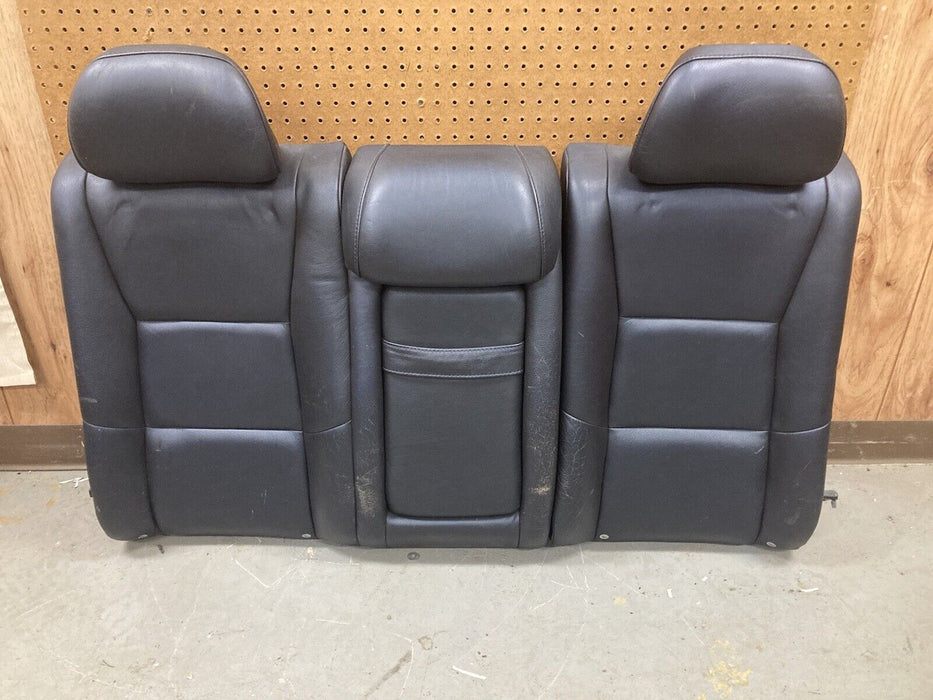 2005 2006 2007 Volvo S60R S60 Rear Seat Nordkap Blue Leather Back Bench #1409M