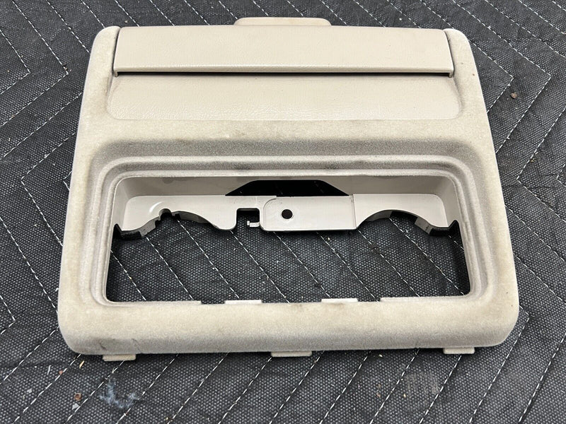 1995-1998 Acura TL Tan Center Upper Rear View Mirror Surround Trim OEM #830EM