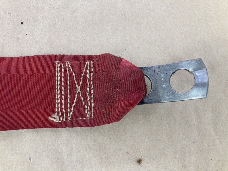 1976-1979 Cadillac Seville Rear Seat Belt Buckle Red Bench GM  OEM #1798M