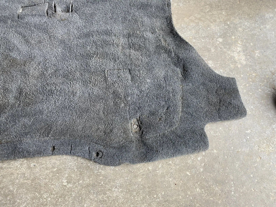 99-01 ISUZU VEHICROSS OEM Rear Gray Carpet Cloth Cargo Trunk 897198-5131 #1354E