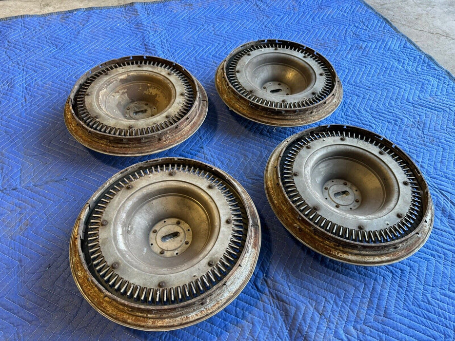 1968-1973 Corvette C3 Original Starburst Turbine Hub Cap Wheel Covers 15” #3209E