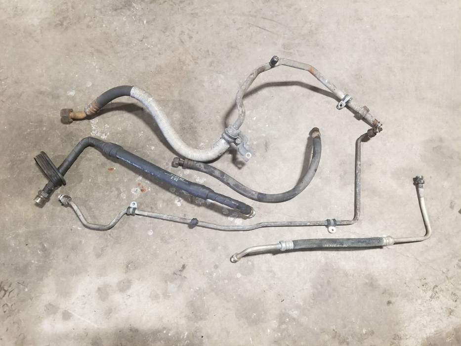 1984-93 BMW E30 318i 325i AC LINES CONDENSER EVAPORATOR HOSE OEM #CN585