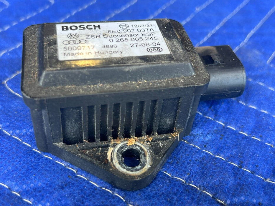 2003-2009 Audi S4 B6 B7 8E Acceleration YAW Rate Duo Sensor 8E0907637A OEM#490EM