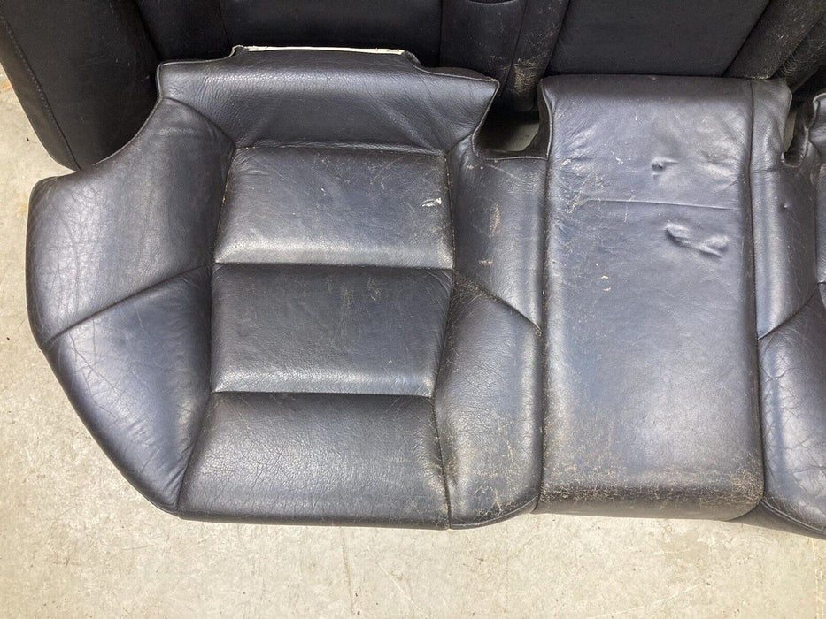 2005 2006 2007 Volvo S60R S60 Rear Seat Nordkap Blue Leather Back Bench #1409M