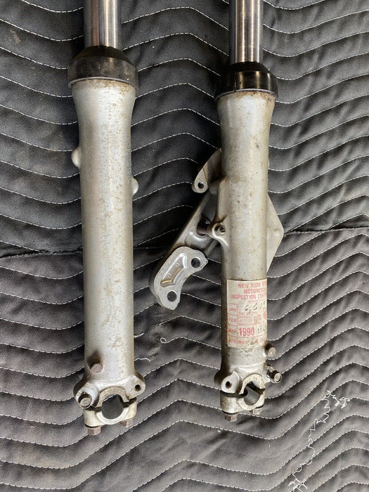 1974 Honda CB360 CB360T Front Shock Tower Pair Forks OEM Motorcycle #3005E