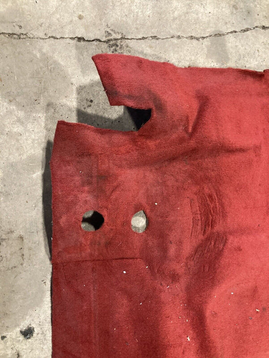 1976-1979 Cadillac Seville Trunk Liner Carpet Red Rug Floor Rear OEM #1750M