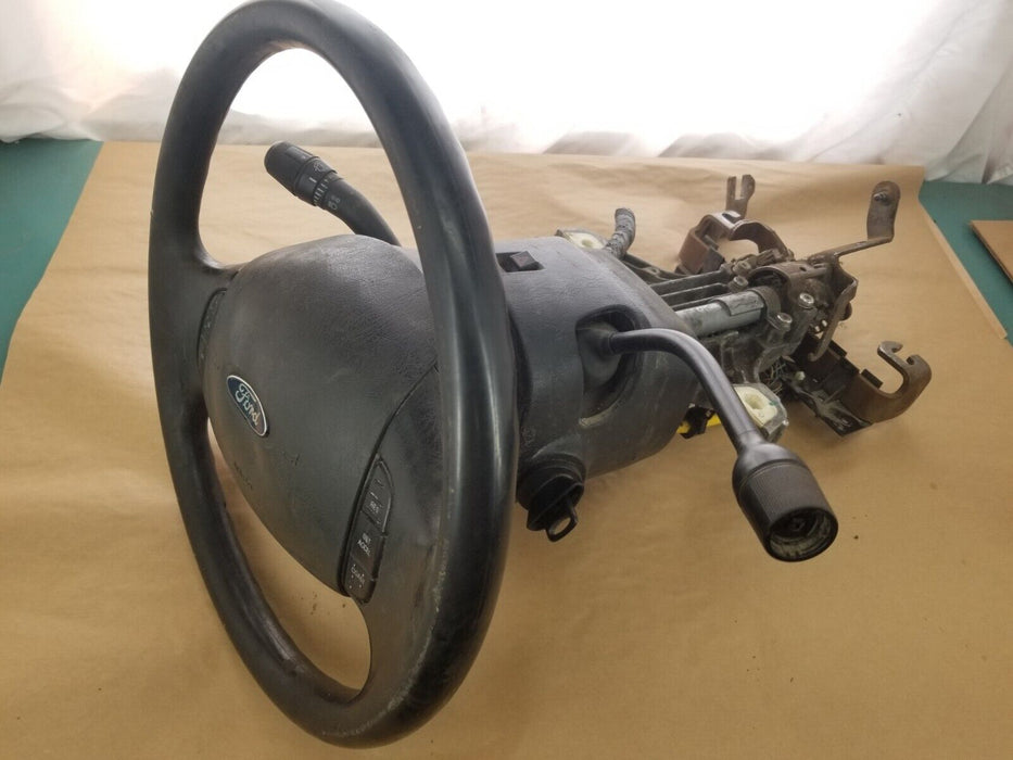 2005-2007 FORD F-350 6.0 OEM AUTO STEERING WHEEL COLUMN TILT IGNITION #CN634