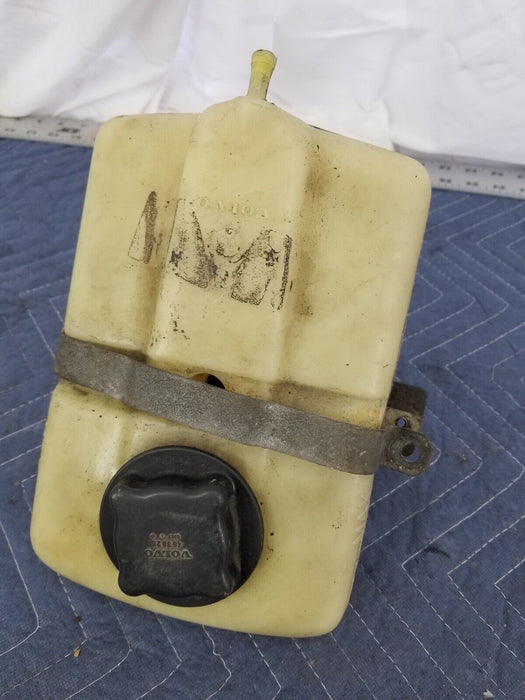 Volvo 240 244 245 Coolant Antifreeze Overflow Expansion Reservoir Jug OEM #2625