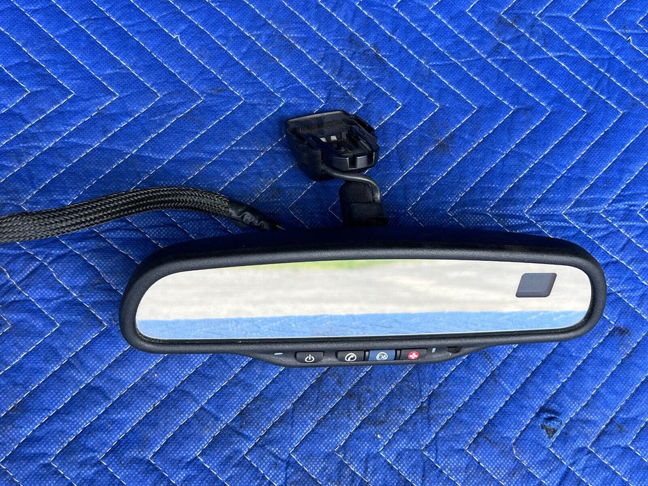 2002-2007 Saturn Vue Rear View Mirror Temp Compass Display Auto Dim OEM #471EM